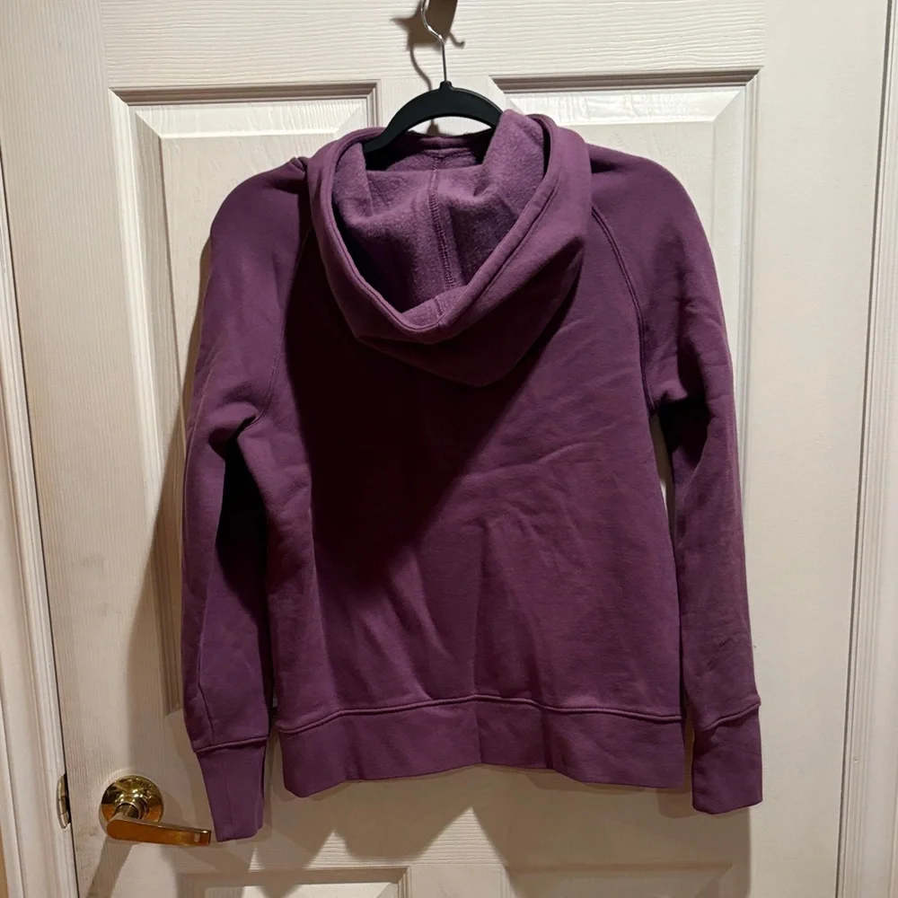 Champion Plum Hoodie with Logo - Picture 4 of 9